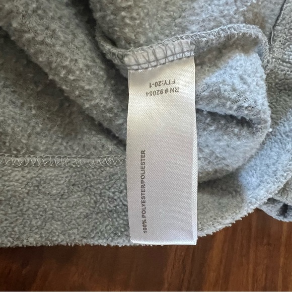 Carolyn Taylor Gray Zip-Up Fleece Jacket size medium - Picture 6 of 8